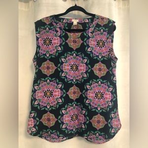 Jcrew Factory navy shell top